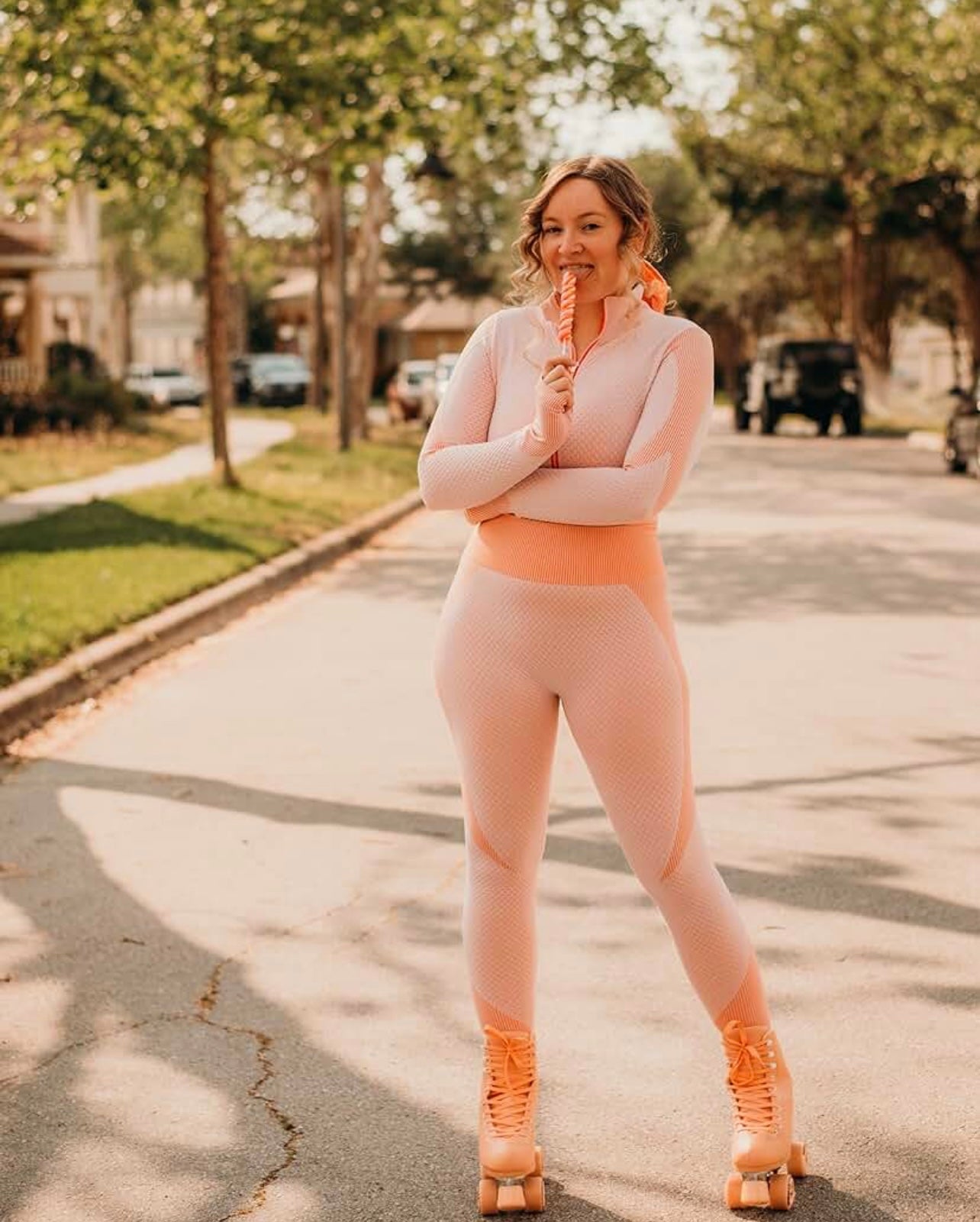 High Waist Fashion Squat